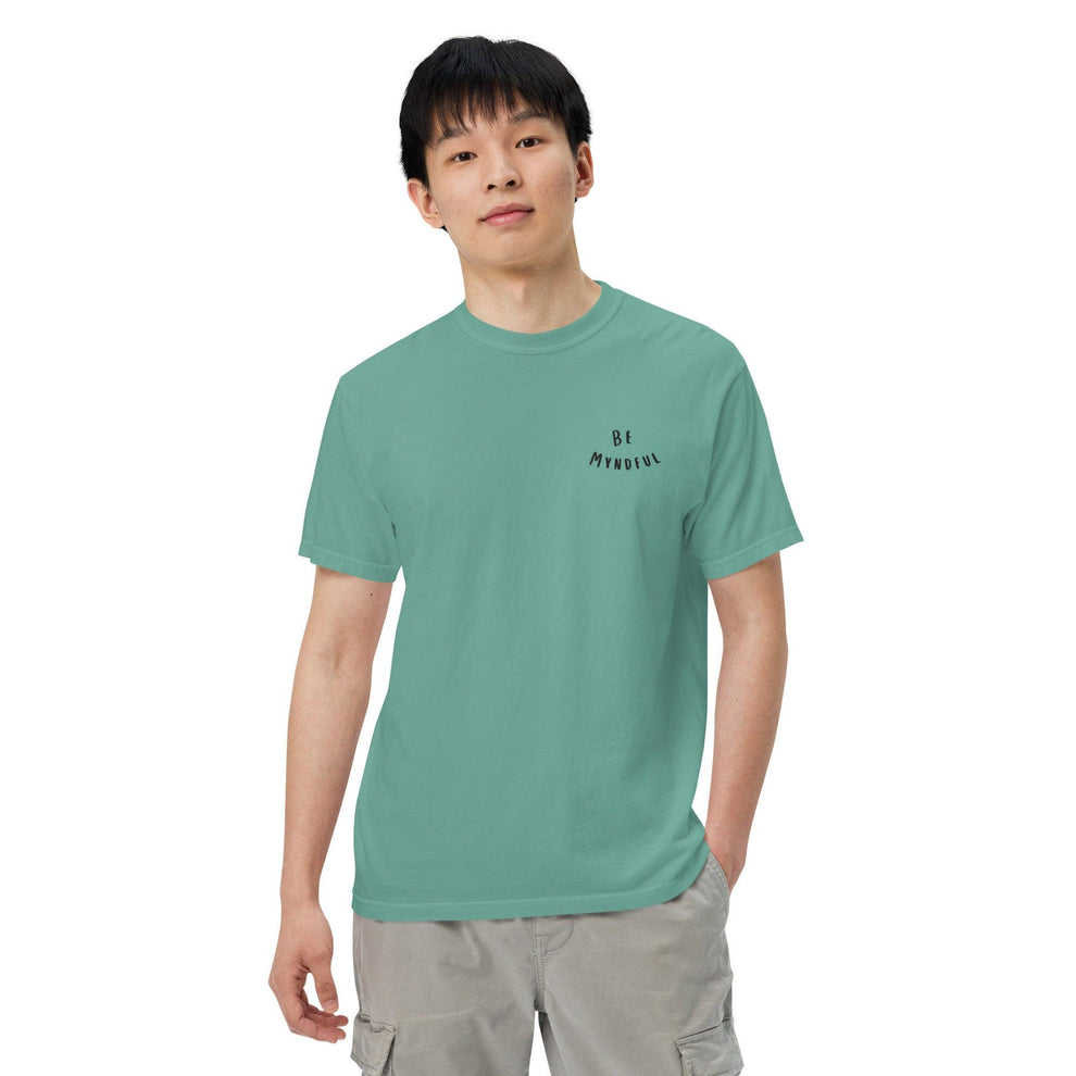 Be Myndful Embroidered Tee - Myndful Apparel