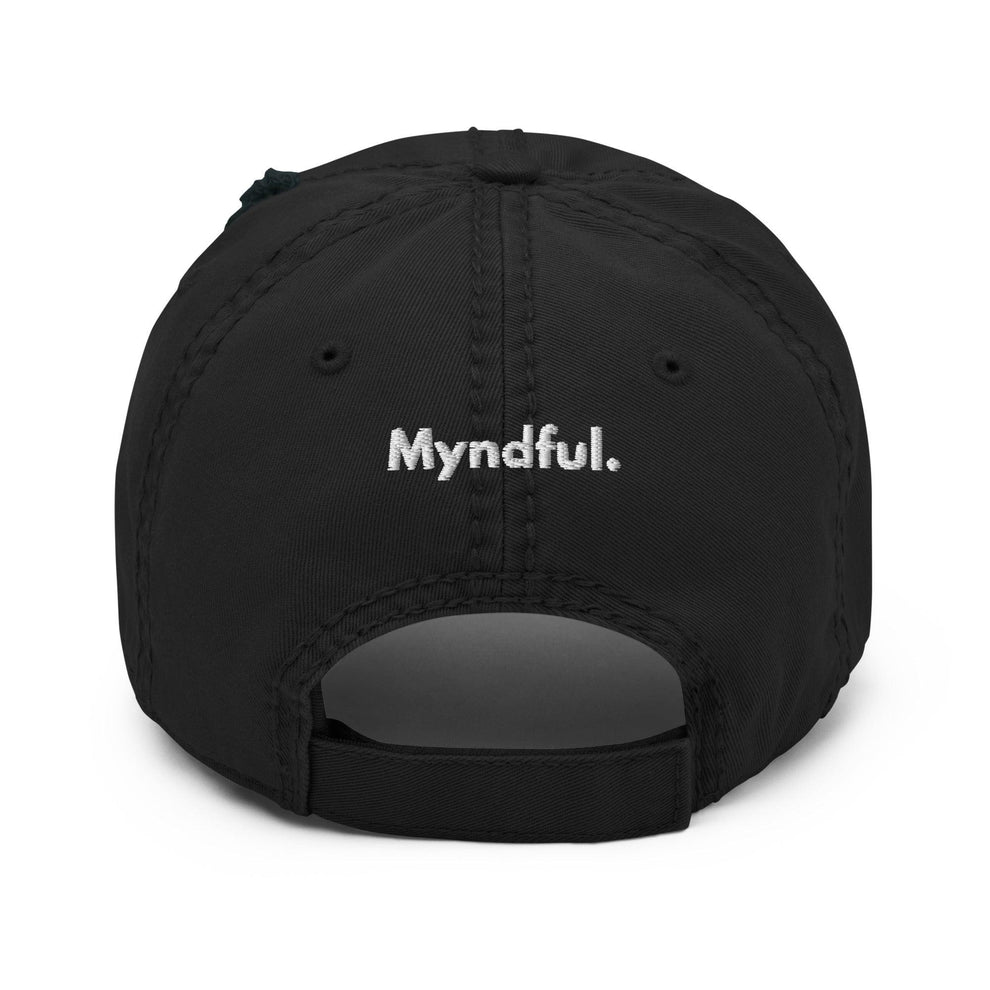 Embracing Chaos Distressed Hat - Myndful Apparel