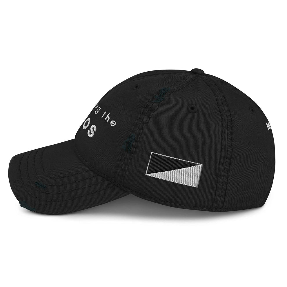 Embracing Chaos Distressed Hat - Myndful Apparel
