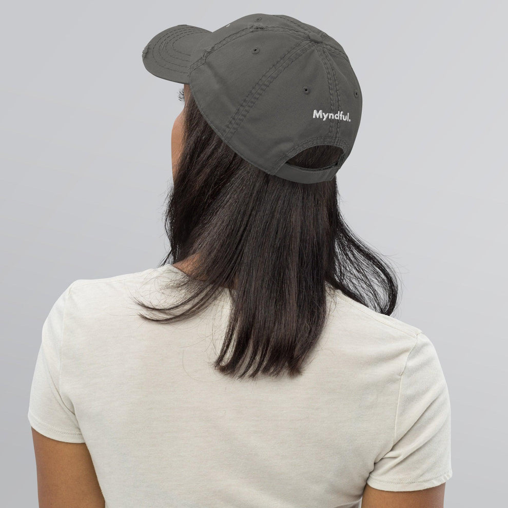 Embracing Chaos Distressed Hat - Myndful Apparel