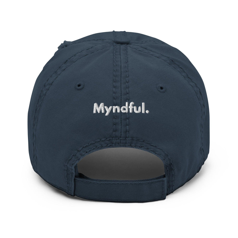 Embracing Chaos Distressed Hat - Myndful Apparel