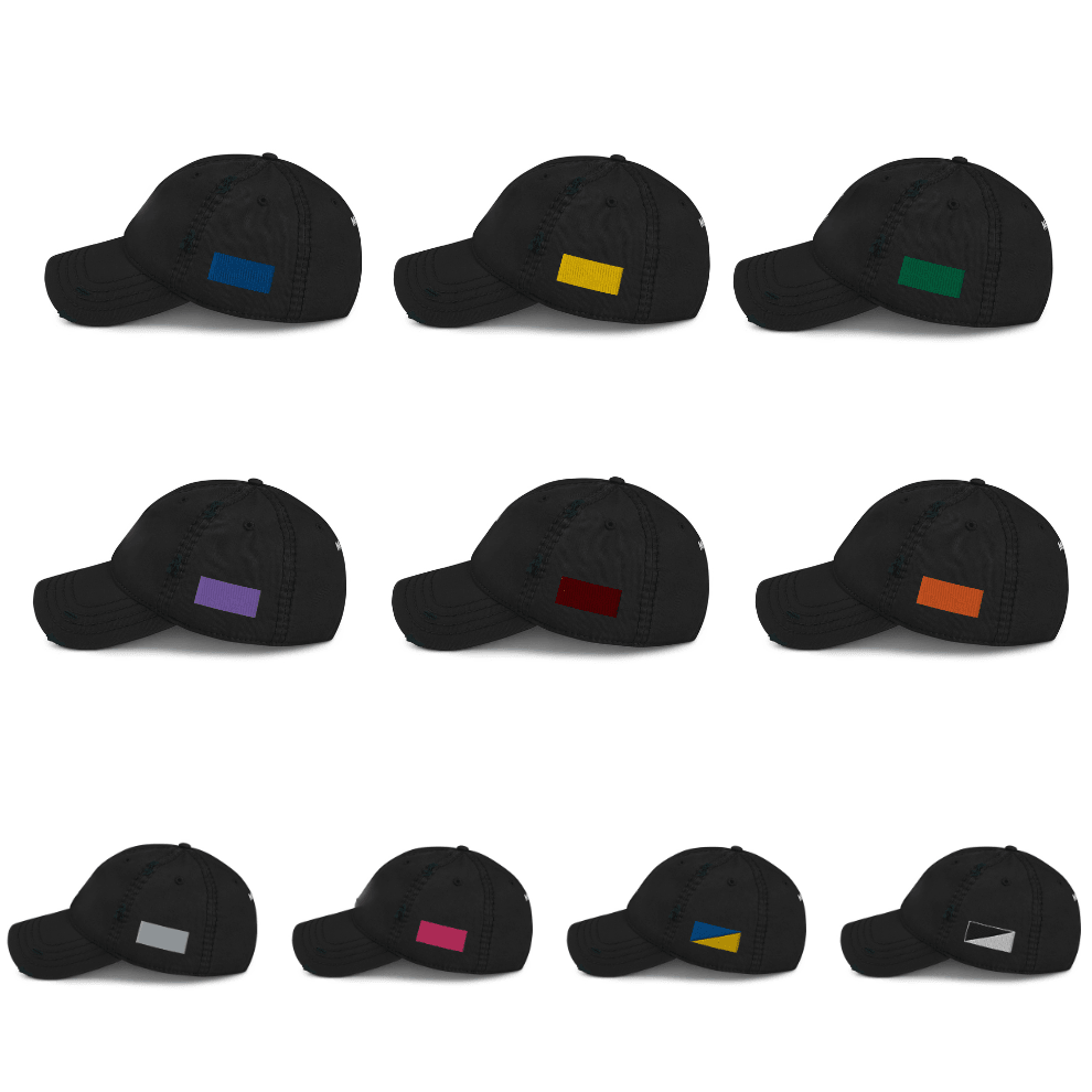 Embracing Chaos Distressed Hat - Myndful Apparel