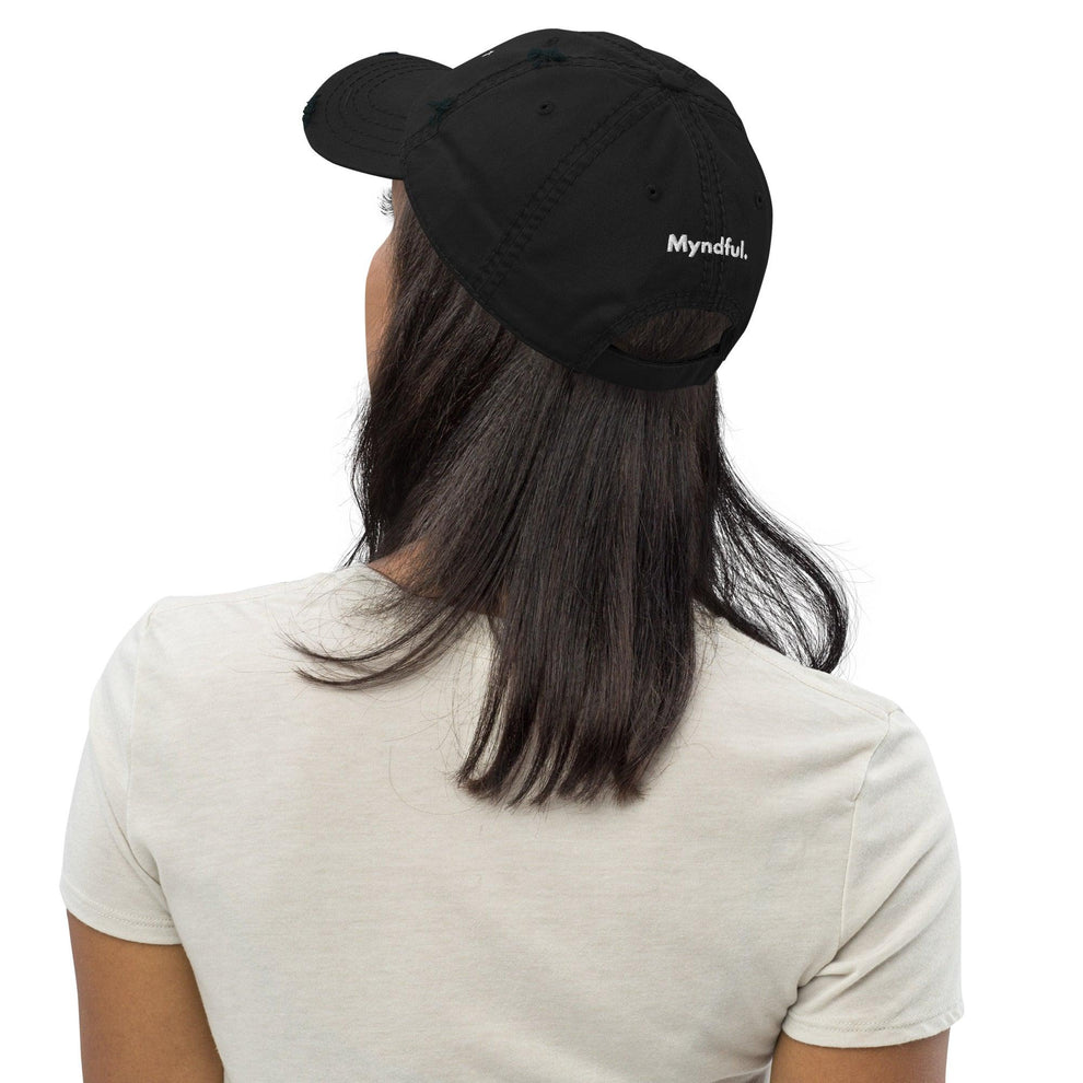 Not Alone Distressed Hat - Myndful Apparel