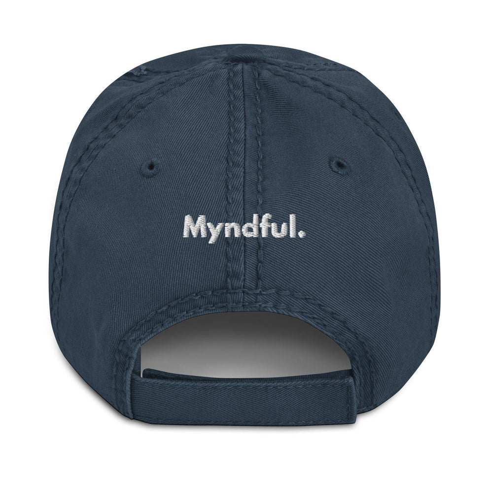 Not Alone Distressed Hat - Myndful Apparel