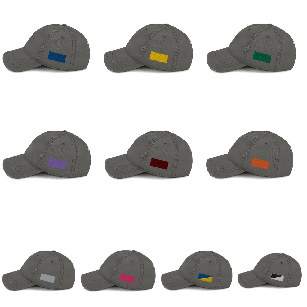 Not Alone Distressed Hat - Myndful Apparel