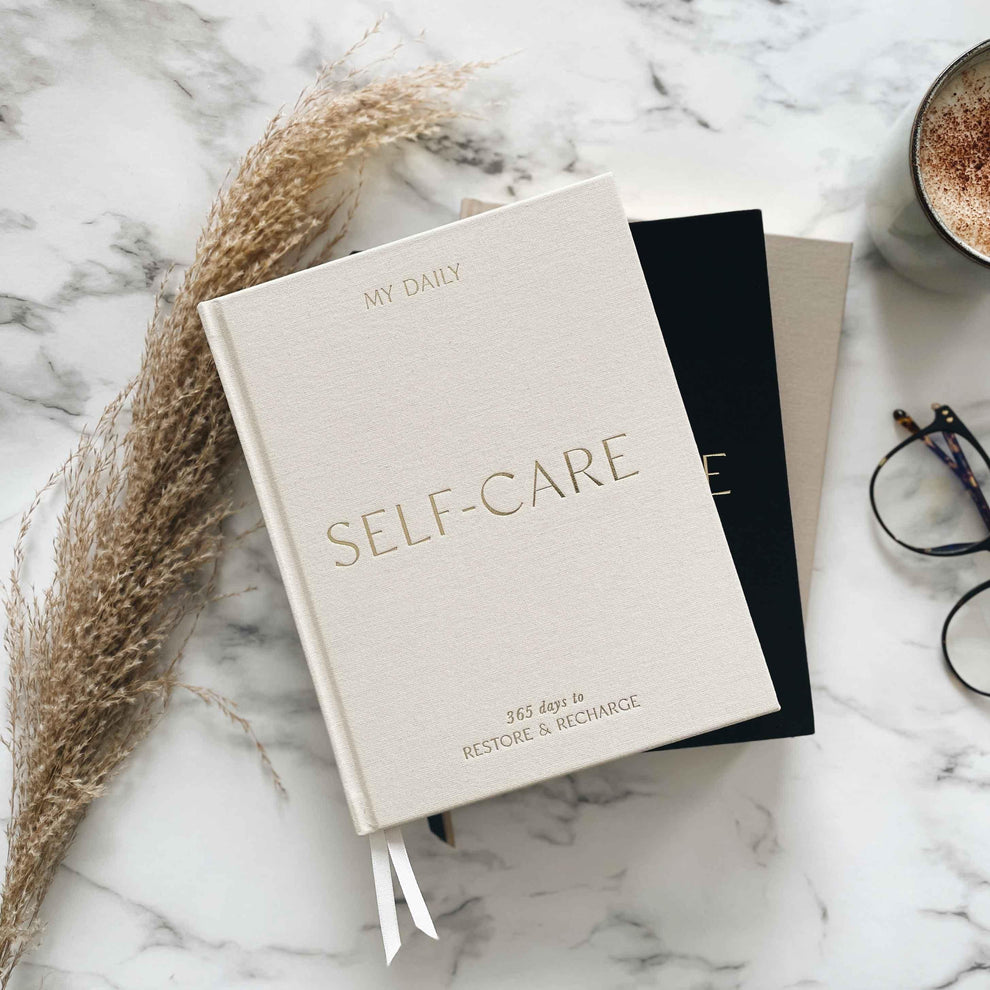 Self-Care Journal Almond - Myndful Apparel