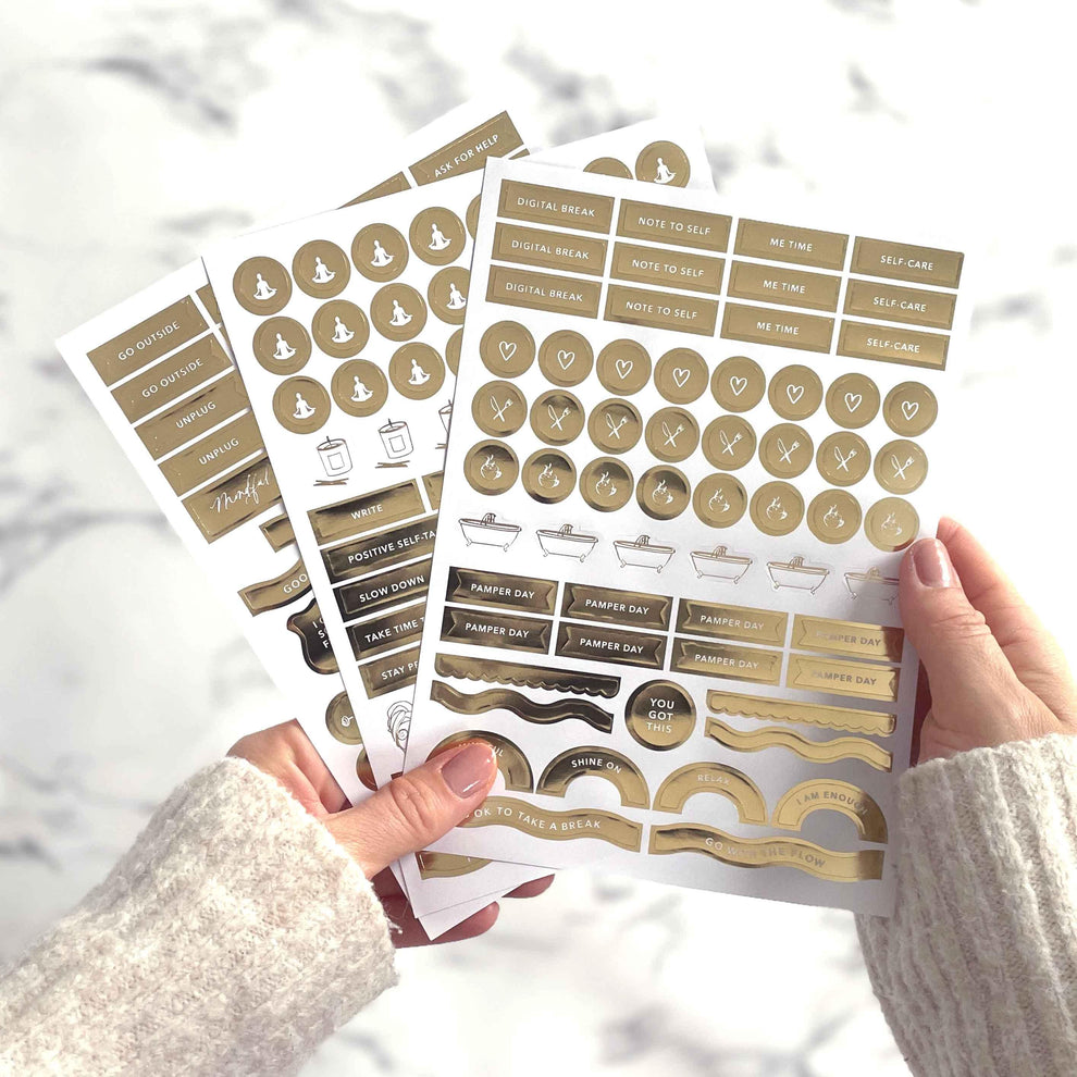 Self-Care Journal Almond - Myndful Apparel